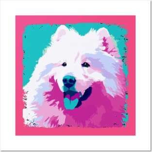 Samoyed Pop Art - Dog Lover Gifts Posters and Art